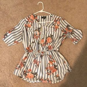 Flower blouse
